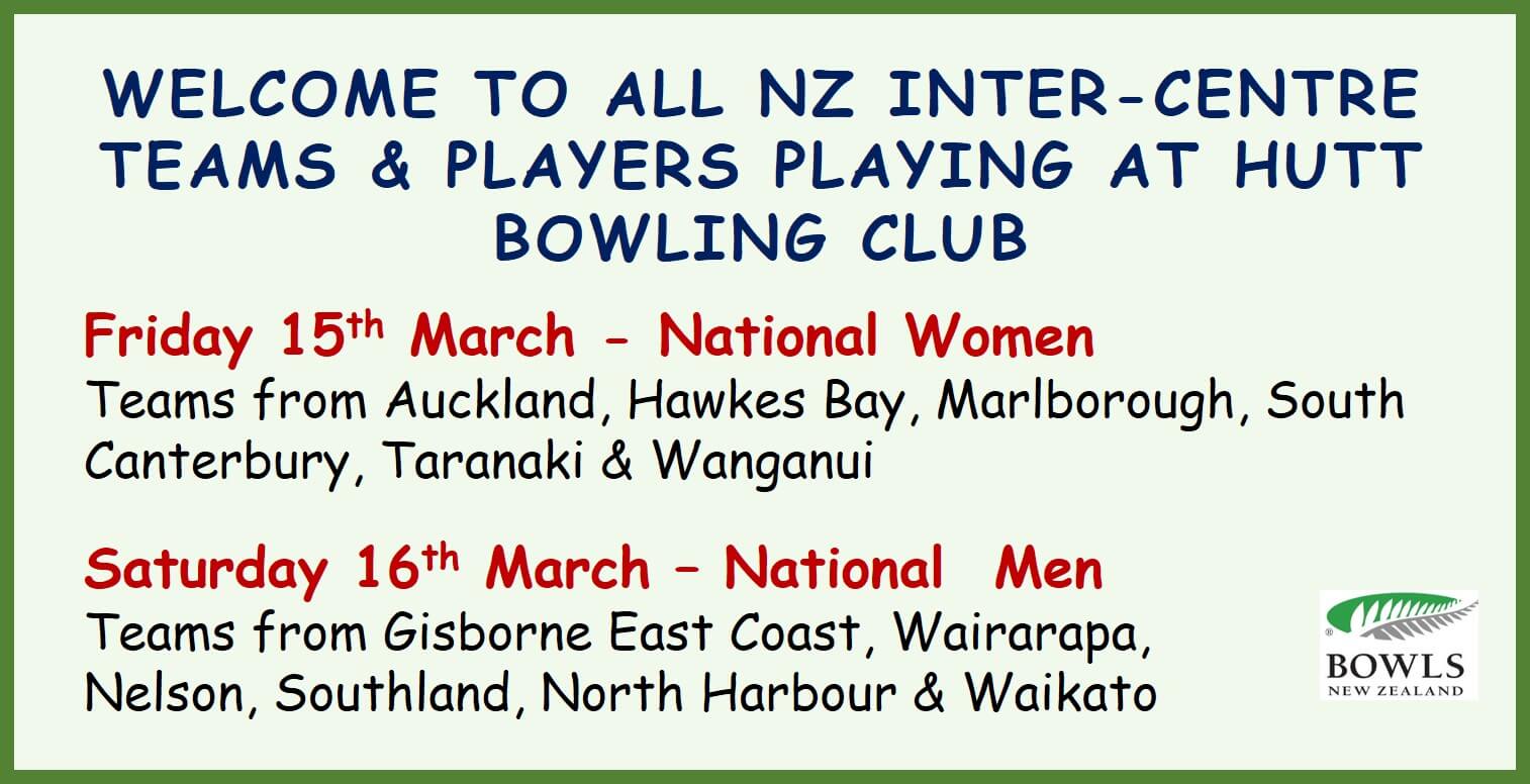 NZ Bowls Intercentre 2024
